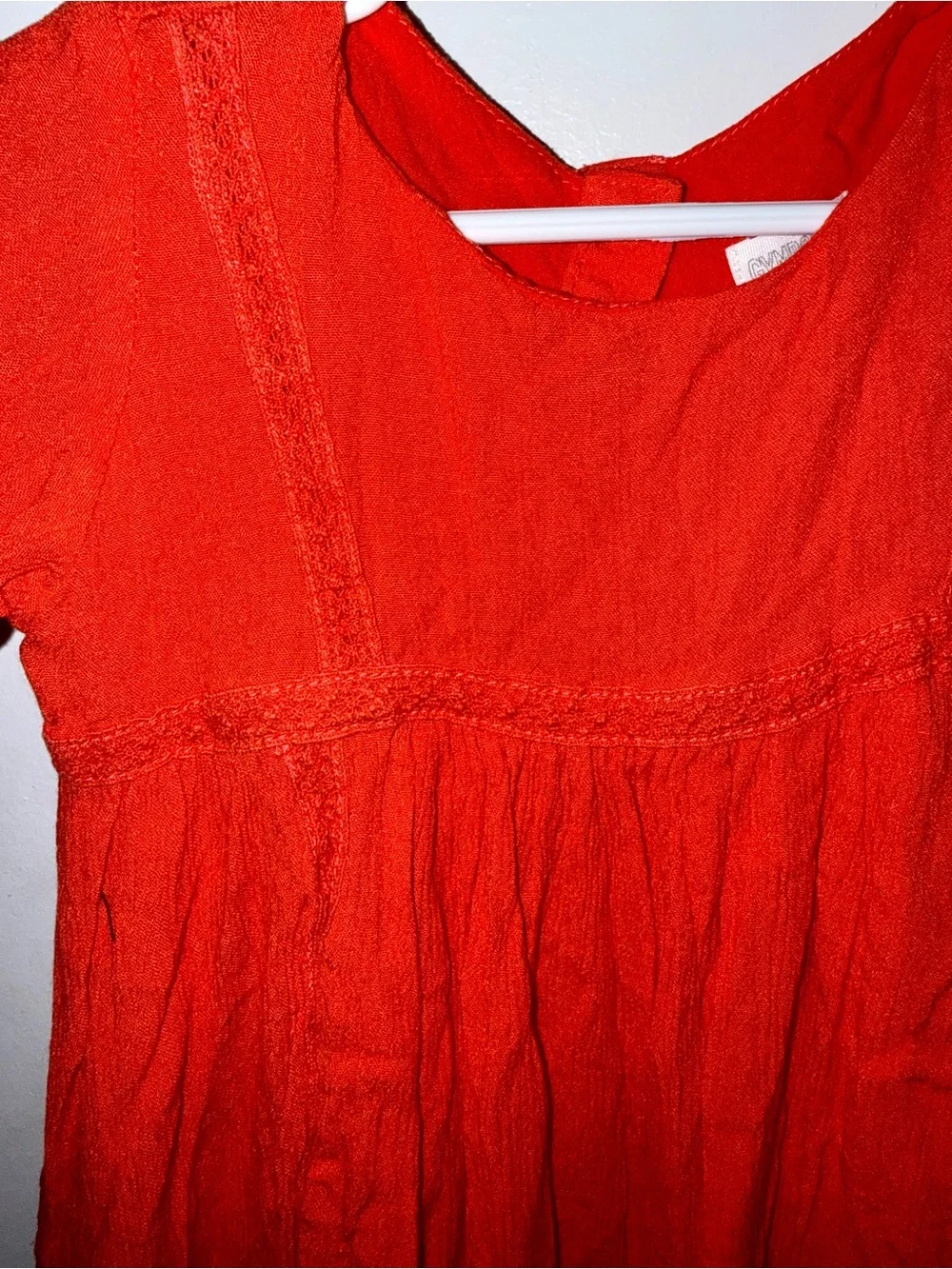Gymboree Red Girls' Long Sleeve Dress